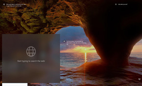 微软在Windows 10锁屏界面添加网络搜索框可快捷搜索任意内容