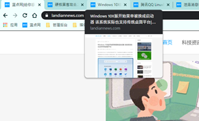 [优化] 谷歌浏览器新版选项卡显示网页标题 其实也可以换成显示网页预览