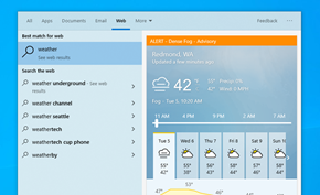 微软推送Windows 10 20H1 Build 19018快速测试版继续改进搜索功能体验