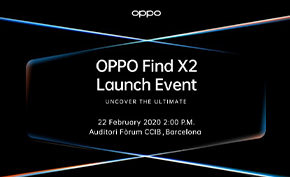 OPPO宣布将在MWC 2020大会上推出OPPO Find X2 搭载50W无线充电