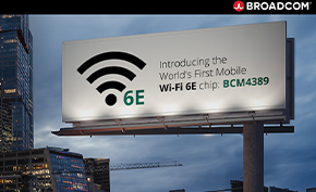 博通宣布推出BCM4389客户端芯片组 为Wi-Fi 6E路由器提供支持