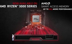 AMD宣布智能显存访问功能扩展到更多RYZEN 3000处理器上用来提高性能