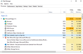 微软改进任务管理器可以详细显示Microsoft Edge浏览器进程分类信息