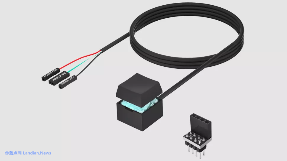 日本厂商推出有线机箱电源开关 可以贴到桌面上方便开机 – 蓝点网