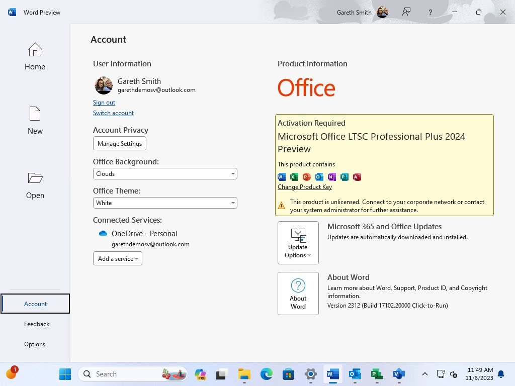 微软已经推出Microsoft Office 2024早期版本暂时没太明显的变化- 蓝点网