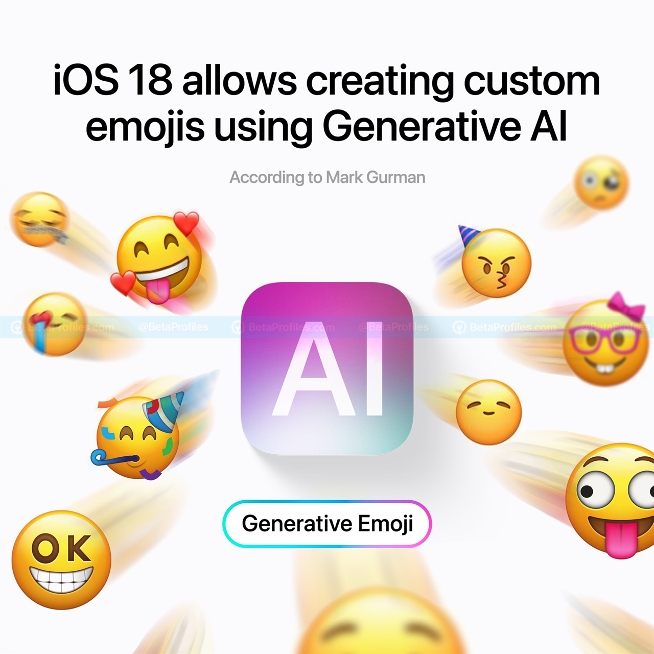 iOS 18将允许用户调整桌面图标配色/放置在任意位置以及合成自定义表情