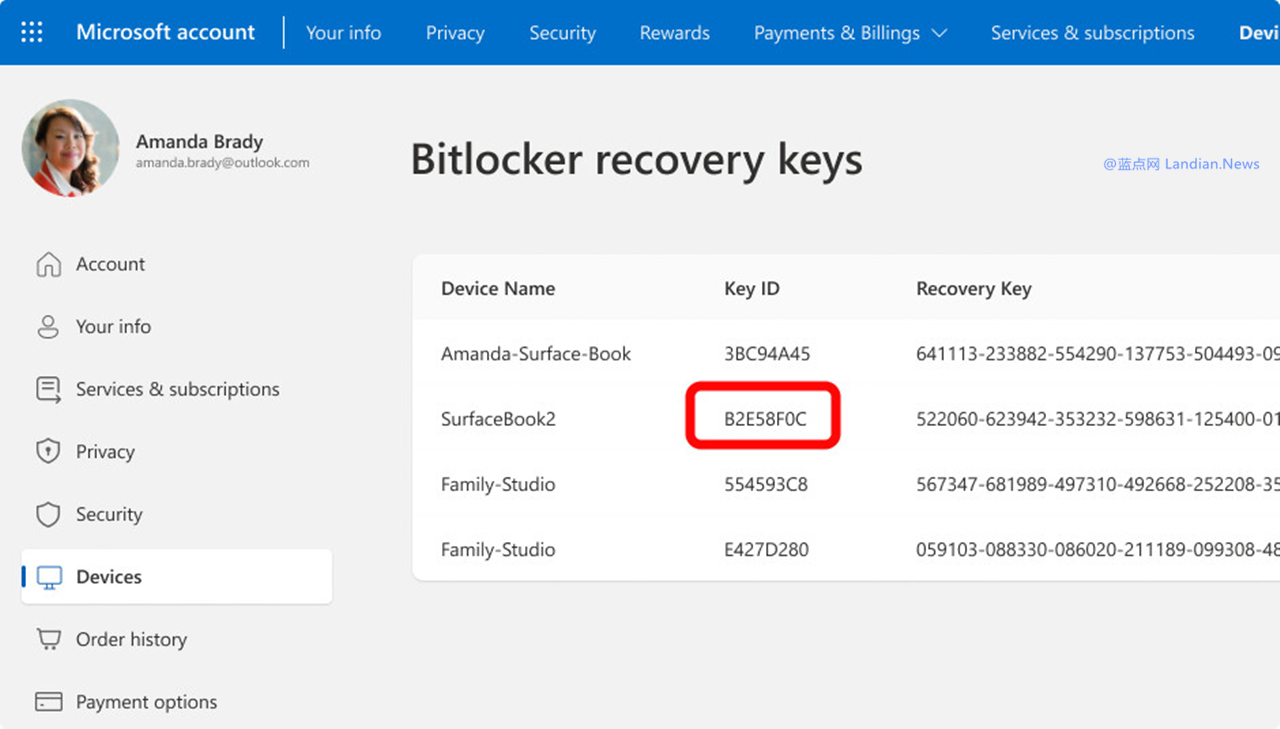 
                    微软发布适用于Windows 10/11的设备加密和BitLocker密钥备份与康复攻略                