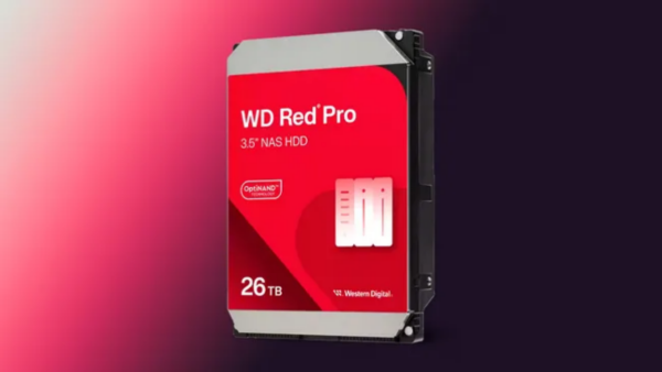 西部数据推出26TB WD Red Pro NAS专用红盘 售价569.99美元提供5年质保