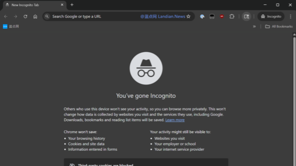 谷歌Chrome将选项卡搜索按钮从左上角移动到扩展程序旁并更换全新的图标