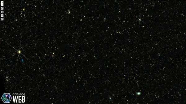 NASA开放韦伯空间望远镜1.5TB数据供科学家和爱好者追踪星系演化和暗物质