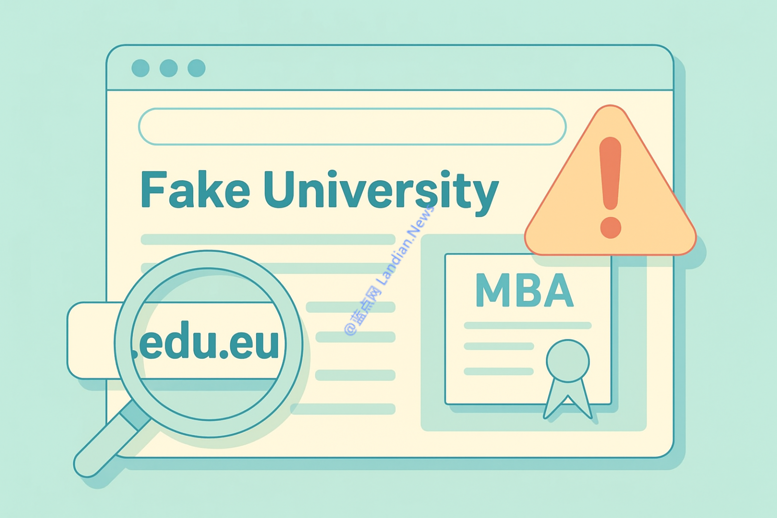 研究发现.edu.eu是野鸡域名而非欧盟认可的教育机构域名 被用来欺诈学生和卖证书