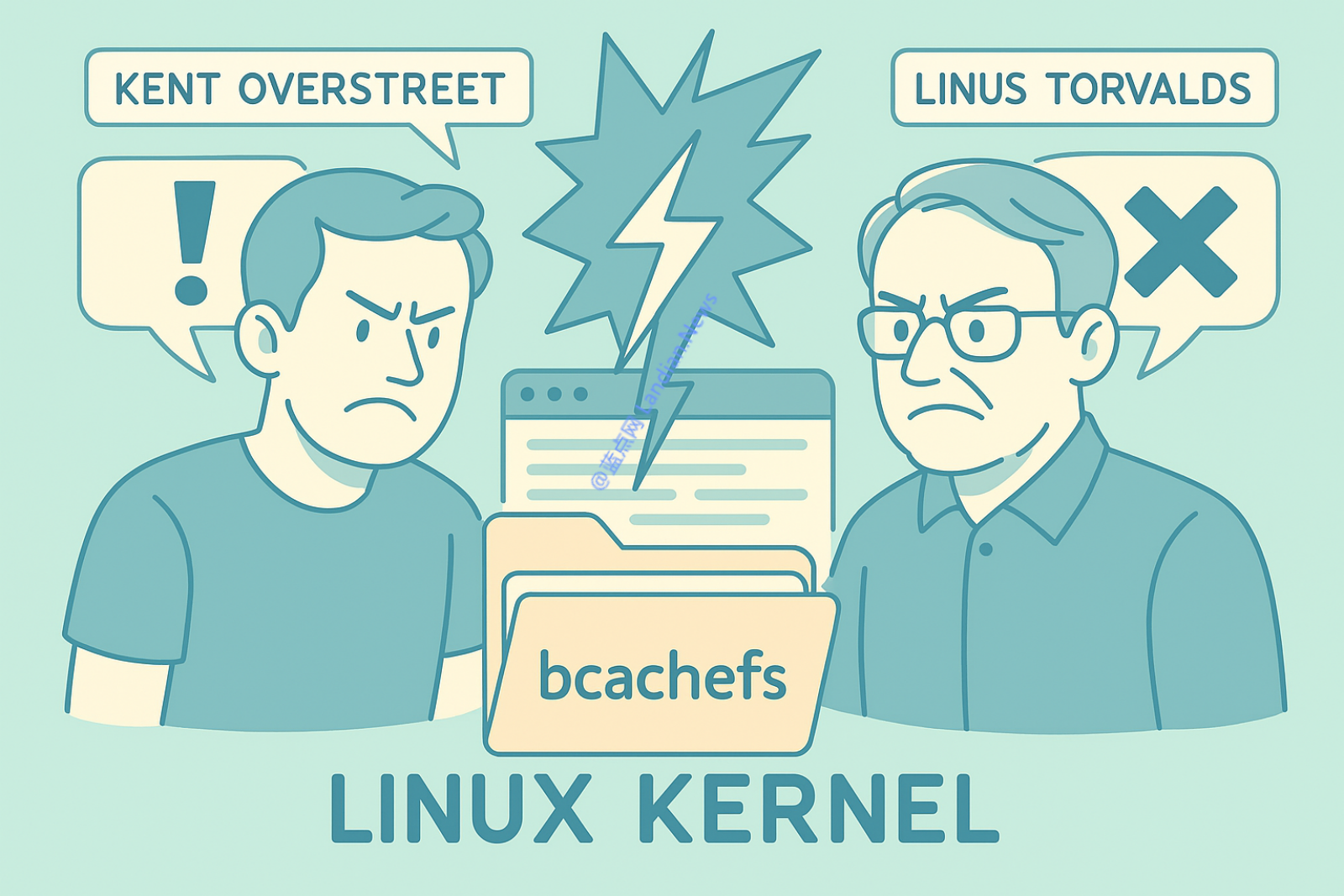 维护者与Linus Torvalds爆出冲突后 Linux内核可能会删除bcachefs文件系统