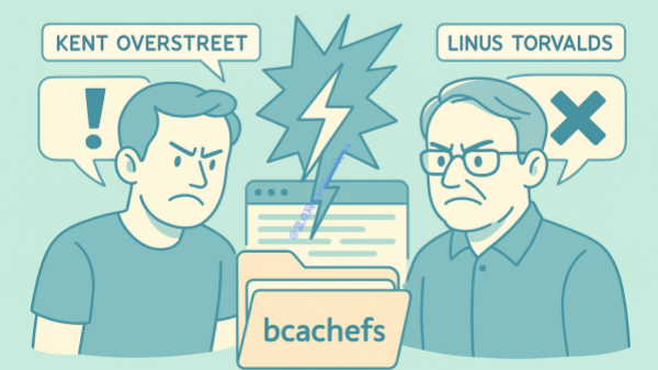 維護者與Linus Torvalds爆出沖突后 Linux內核可能會刪除bcachefs文件系統