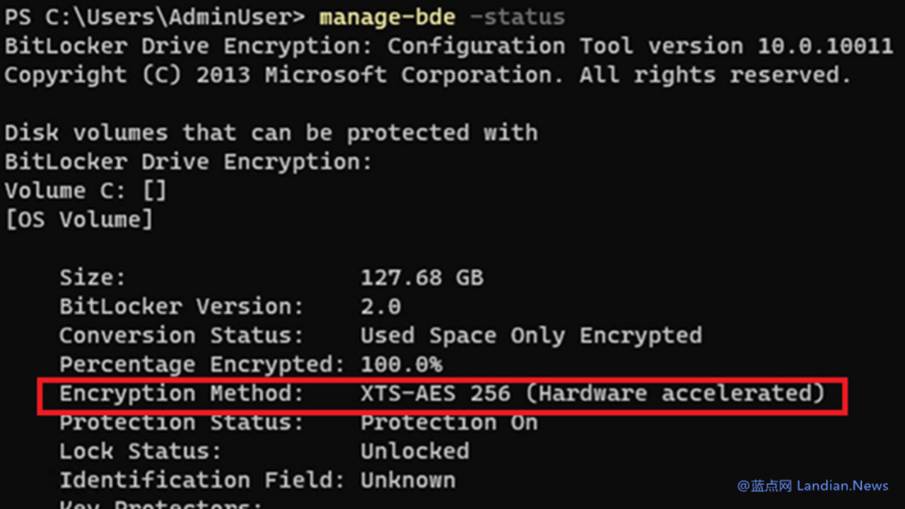 微软正式发布硬件加速BitLocker技术可显著提升PC性能 遗憾的是老PC是没戏了