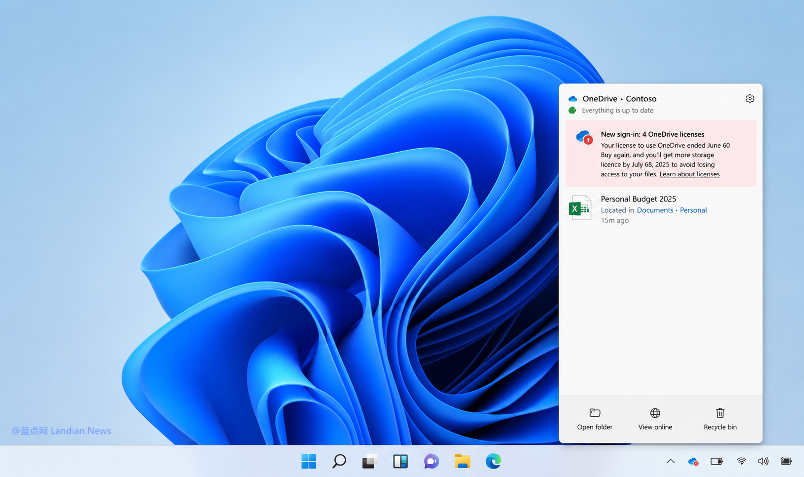 从7月开始OneDrive席位许可证取消后 存储的文件将在365天后被彻底删除