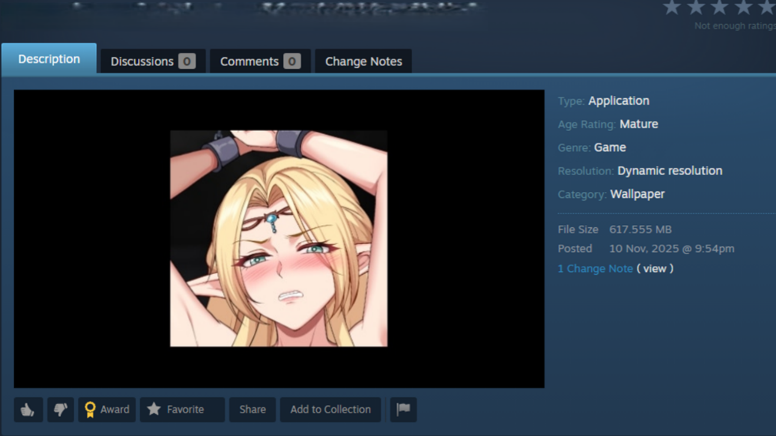 黑客利用壁纸引擎和Steam创意工坊发布美女图 实际暗藏木马窃取Steam账号