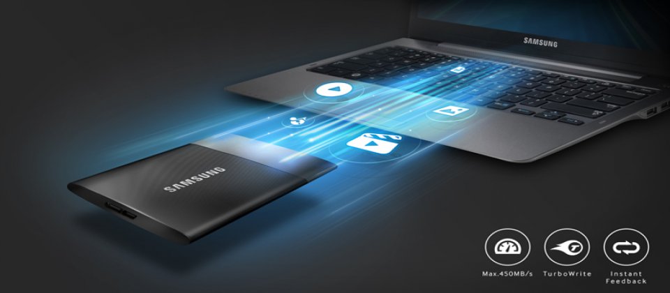 三星推出新一代便携式SSD T1 仅名片大小、最高1TB容量