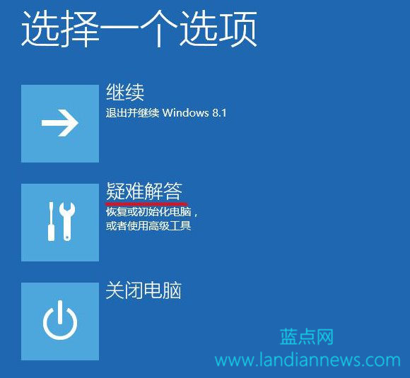 通过Windows 8.x自带的系统映像备份后如何使用恢复？