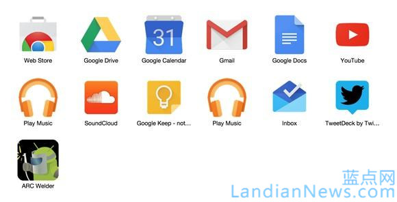 Google发布基于Chrome的新工具：让OS X运行Android应用程序 [来源：蓝点网 地址：https://www.landian.vip]