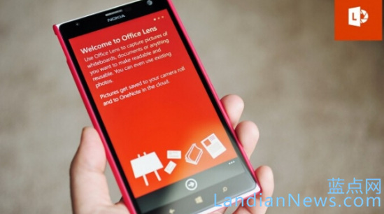 微软把Windows Phone专属应用Office Lens搬到iOS和Android上了 [来源：蓝点网 地址：https://www.landian.vip]