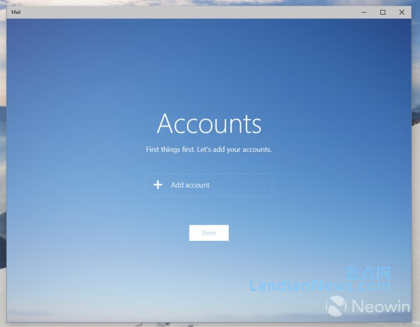 [画廊]Windows 10 Build 10051：Outlook邮件应用多图预览 [来源：蓝点网 地址：https://www.landian.vip]